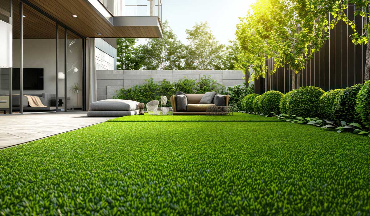 césped artificial para jardín